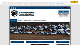 What Flugzeugbilder.de website looked like in 2020 (3 years ago)