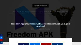 What Freedomappz.com website looked like in 2020 (3 years ago)