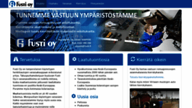 What Fusti.fi website looked like in 2020 (3 years ago)