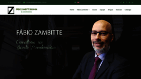 What Fabiozambitte.com.br website looked like in 2020 (3 years ago)