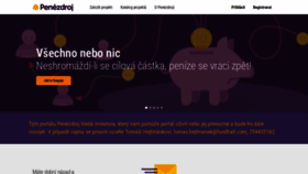 What Fondomat.cz website looked like in 2020 (3 years ago)