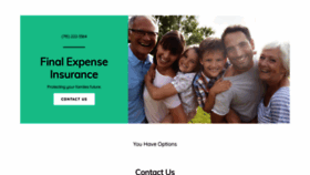 What Finalexpense.today website looked like in 2020 (4 years ago)