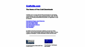 What Freecraftdownloads.co.uk website looked like in 2020 (3 years ago)