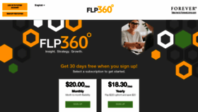 What Flp360.foreverliving.com website looked like in 2020 (3 years ago)