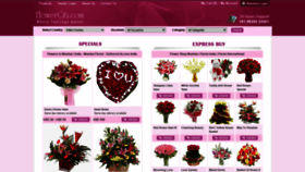 What Flowerciti.com website looked like in 2020 (3 years ago)