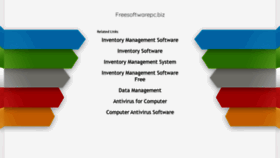 What Freesoftwarepc.biz website looked like in 2020 (3 years ago)