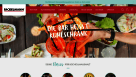 What Fackelmann.de website looked like in 2020 (3 years ago)