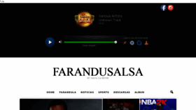 What Farandusalsa.com website looked like in 2020 (3 years ago)