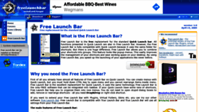 What Freelaunchbar.com website looked like in 2020 (3 years ago)