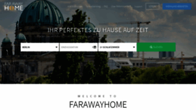 What Farawayhome.de website looked like in 2020 (3 years ago)