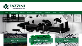 What Fazzini.it website looked like in 2020 (3 years ago)