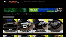 What Fullmotor.cl website looked like in 2020 (3 years ago)