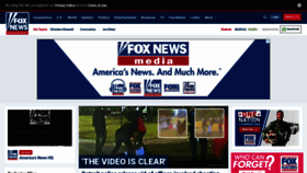 What Foxnews.mobi website looked like in 2020 (3 years ago)