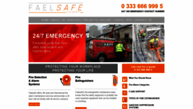 What Faelsafe.co.uk website looked like in 2020 (3 years ago)