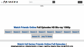 What Friendsfullepisodes.com website looked like in 2020 (3 years ago)