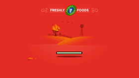 What Freshlyfoods.com website looked like in 2020 (3 years ago)