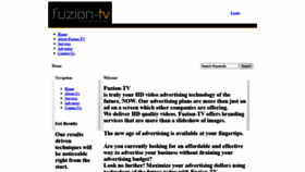 What Fuzion-tv.com website looked like in 2020 (3 years ago)