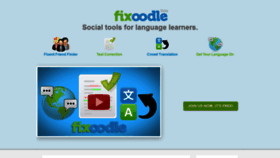 What Fixoodle.com website looked like in 2020 (3 years ago)