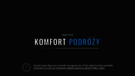 What Frank-tour.pl website looked like in 2020 (6 years ago)