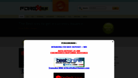 What Forexonlinechanger.com website looked like in 2020 (3 years ago)