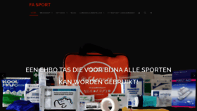 What Fasport.nl website looked like in 2020 (3 years ago)
