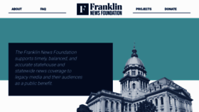 What Franklincenterhq.org website looked like in 2020 (3 years ago)