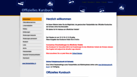 What Fahrplanfelder.ch website looked like in 2020 (3 years ago)
