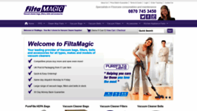 What Filtamagic.com website looked like in 2020 (3 years ago)