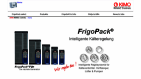 What Frigokimo.com website looked like in 2020 (3 years ago)
