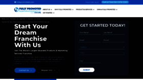 What Fullypromotedfranchise.com website looked like in 2020 (3 years ago)