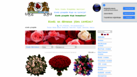 What Flowersriga.lv website looked like in 2020 (3 years ago)