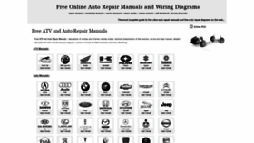What Free-auto-repair-manuals.com website looked like in 2020 (3 years ago)