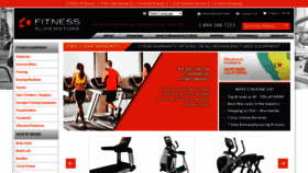 What Fitnesssuperstore.com website looked like in 2020 (3 years ago)