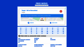 What Freemidis.net website looked like in 2020 (3 years ago)