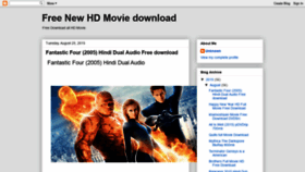 What Freenewhdmoviedownloads24.blogspot.com website looked like in 2020 (3 years ago)