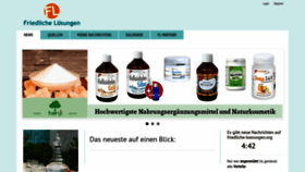 What Friedliche-loesungen.org website looked like in 2020 (3 years ago)