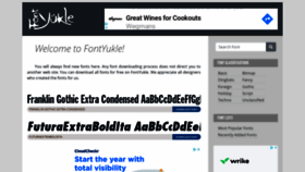 What Fontyukle.net website looked like in 2020 (3 years ago)