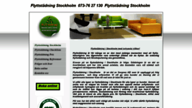 What Flyttstadning.me website looked like in 2020 (3 years ago)