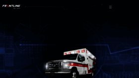 What Frontlineambulance.com website looked like in 2020 (3 years ago)