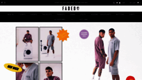 What Fadedstore.com website looked like in 2020 (3 years ago)