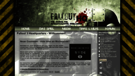 What Fallout-hq.de website looked like in 2020 (3 years ago)