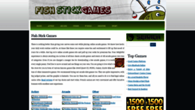 What Fishstickgames.com website looked like in 2020 (3 years ago)