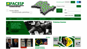 What Facesp.com.br website looked like in 2020 (3 years ago)