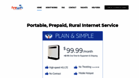 What Firewifi.org website looked like in 2020 (4 years ago)