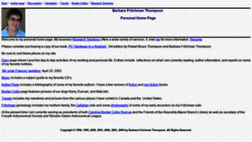 What Fritchman.com website looked like in 2020 (3 years ago)