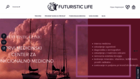 What Futuristiclife.si website looked like in 2020 (3 years ago)