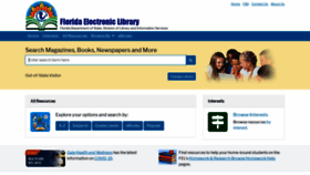 What Flelibrary.org website looked like in 2020 (3 years ago)