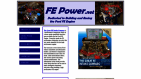 What Fepower.net website looked like in 2020 (3 years ago)