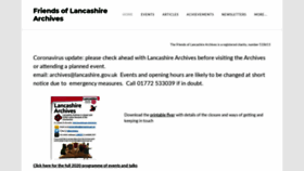 What Flarchives.co.uk website looked like in 2020 (3 years ago)
