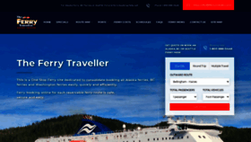 What Ferrytravel.com website looked like in 2020 (3 years ago)